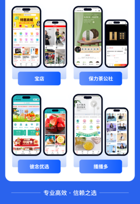 蕓眾科技軟件定制開發(fā)商城會員按需定制一對一售后半年跟進(jìn)軟件開發(fā)